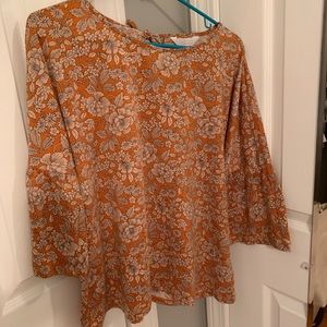 Lauren Conrad Bell Sleeve Top